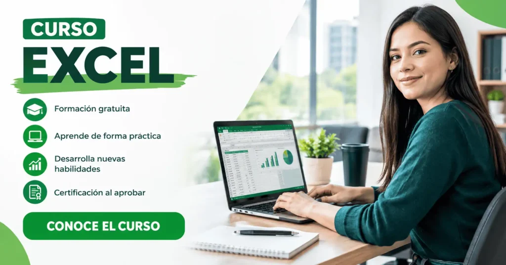 Curso de Excel en el SENA: formación para manejar datos, fórmulas y hojas de cálculo